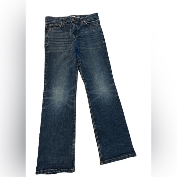 Cat & Jack Other - Cat & Jack Dark Blue Bootcut Jeans Boys 16 with Adjustable Waist